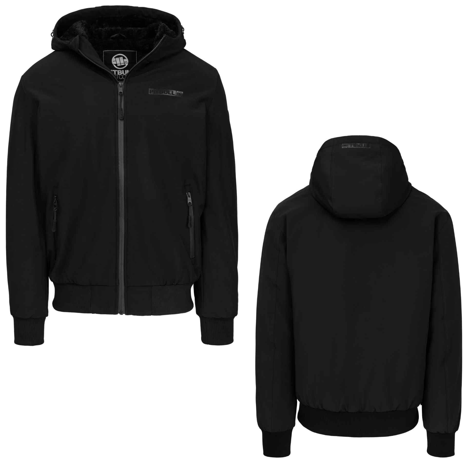 Pitbull Winterjacke Midway Schwarz