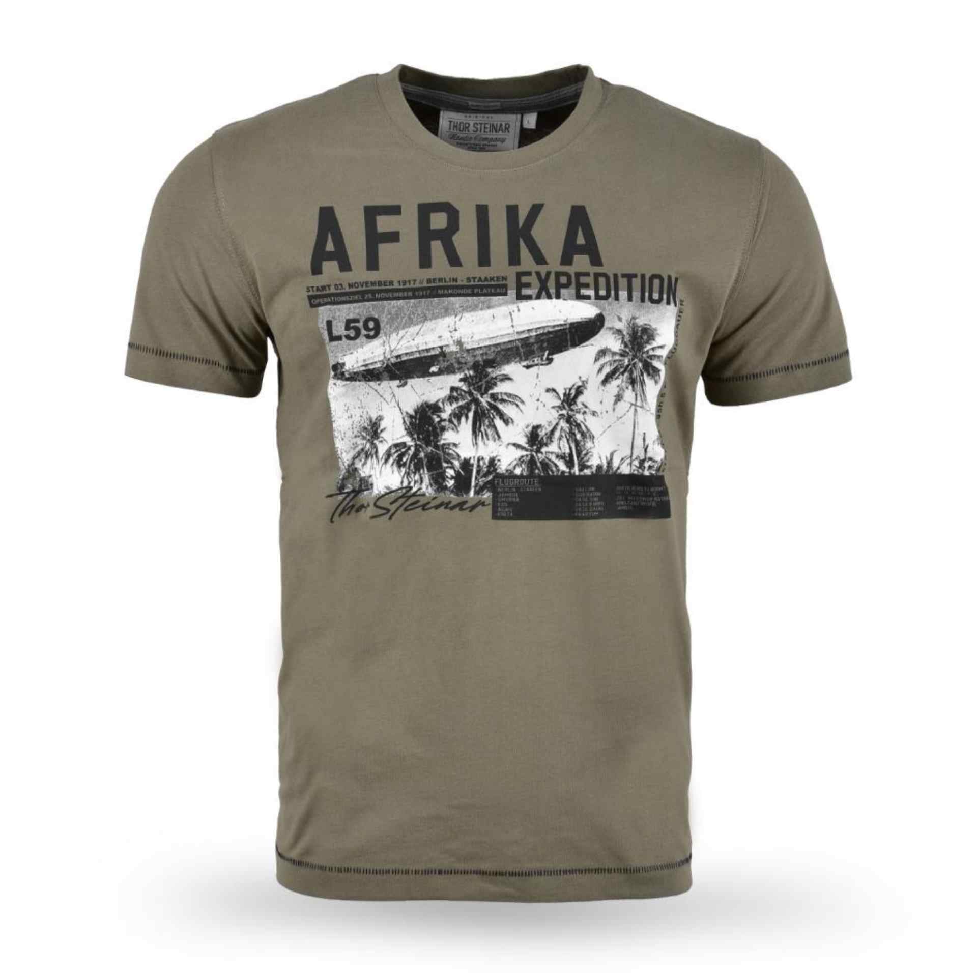 Thor Steinar Herren T-Shirt Afrika Oliv