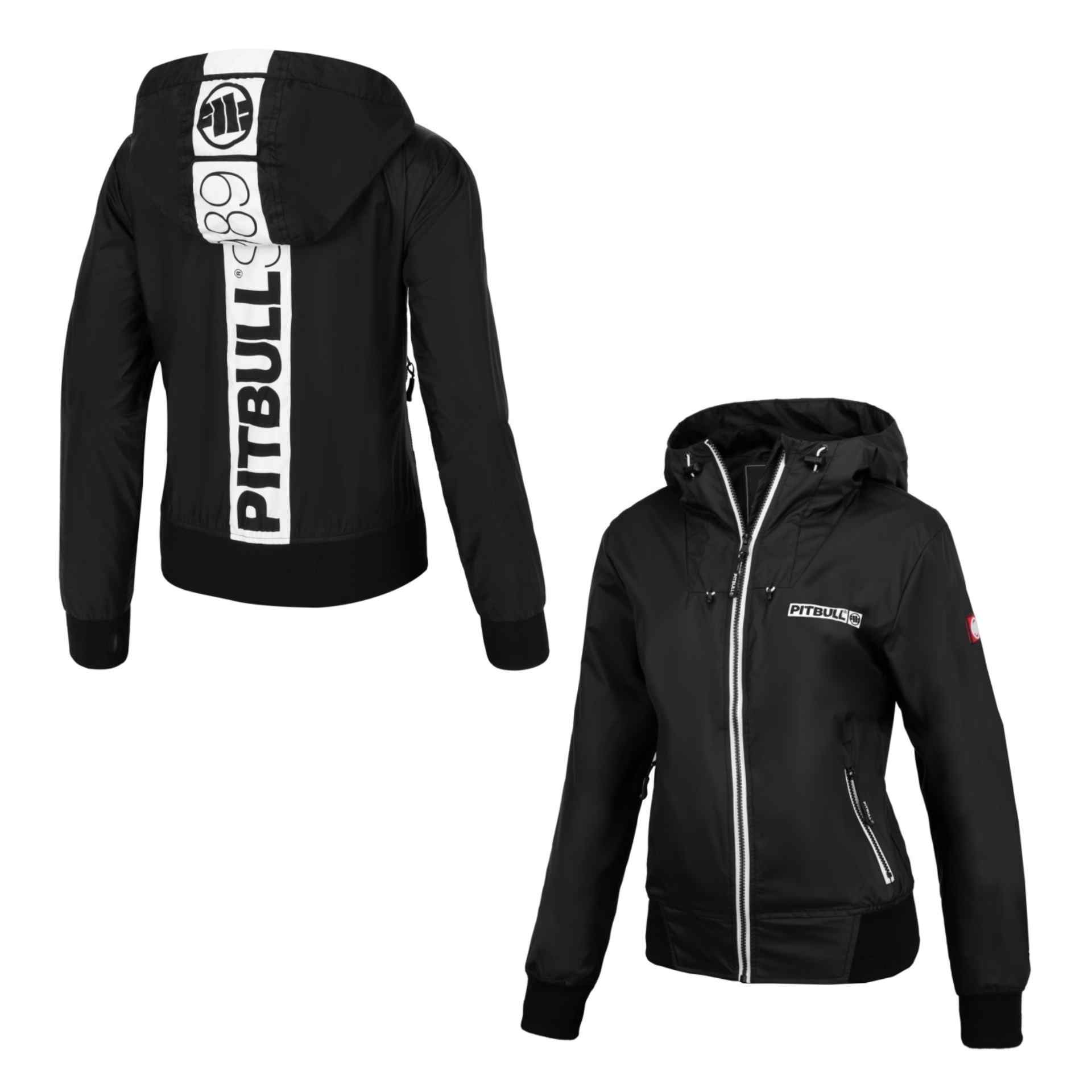 Pit Bull Damenjacke Aaricia Hilltop Schwarz