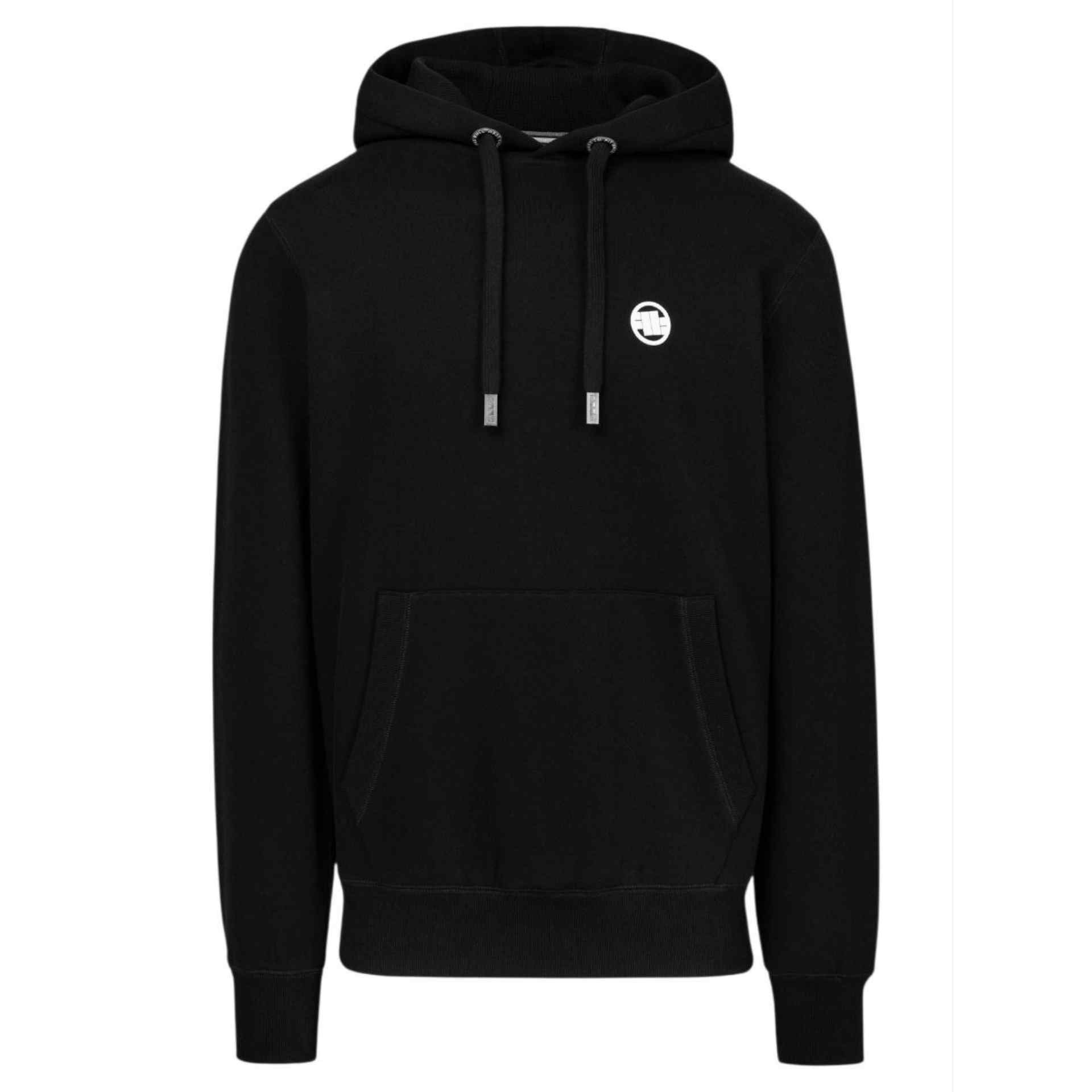 Pitbull Kapuzenpullover Small Logo Schwarz