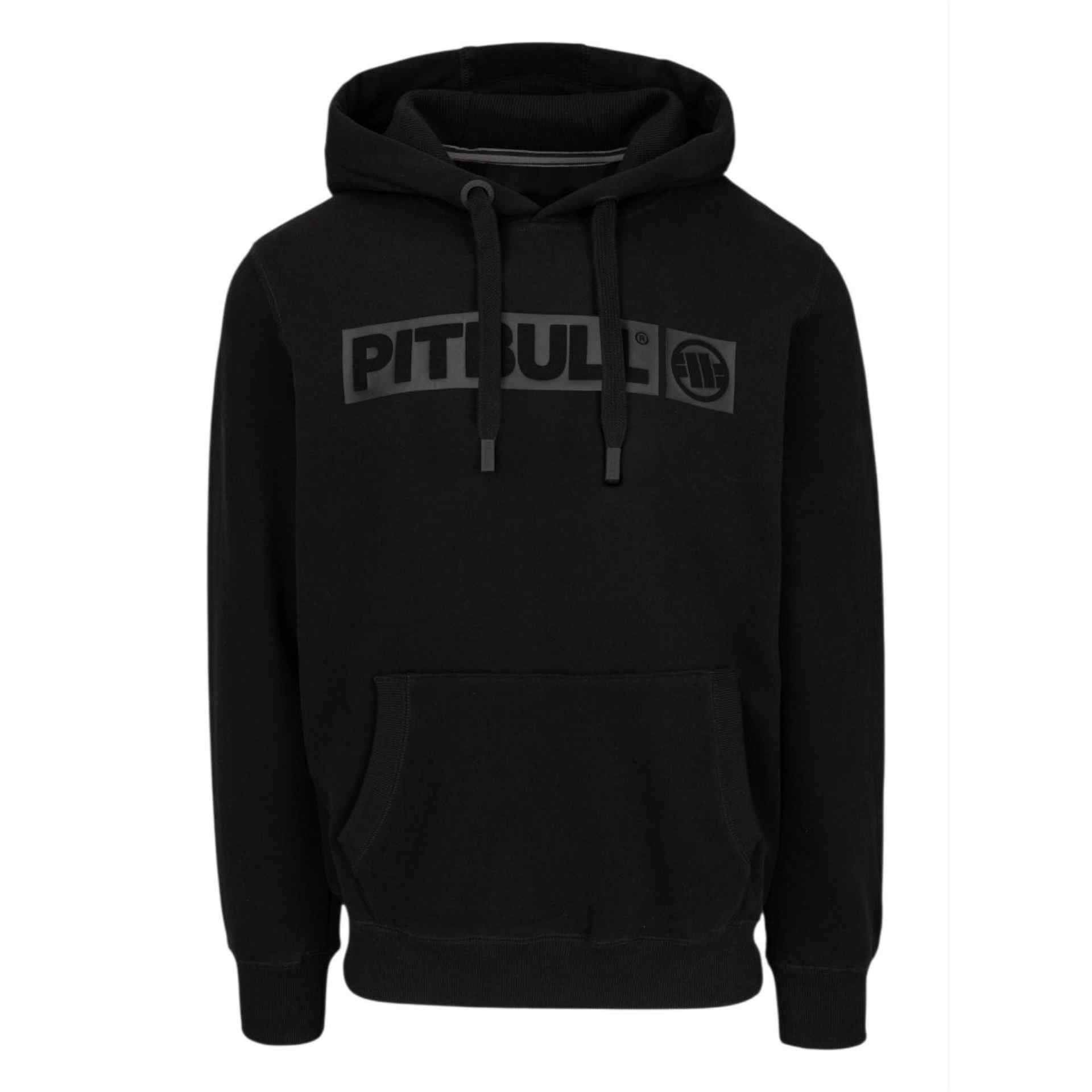 Pitbull Kapuzenpullover Hilltop Schwarz