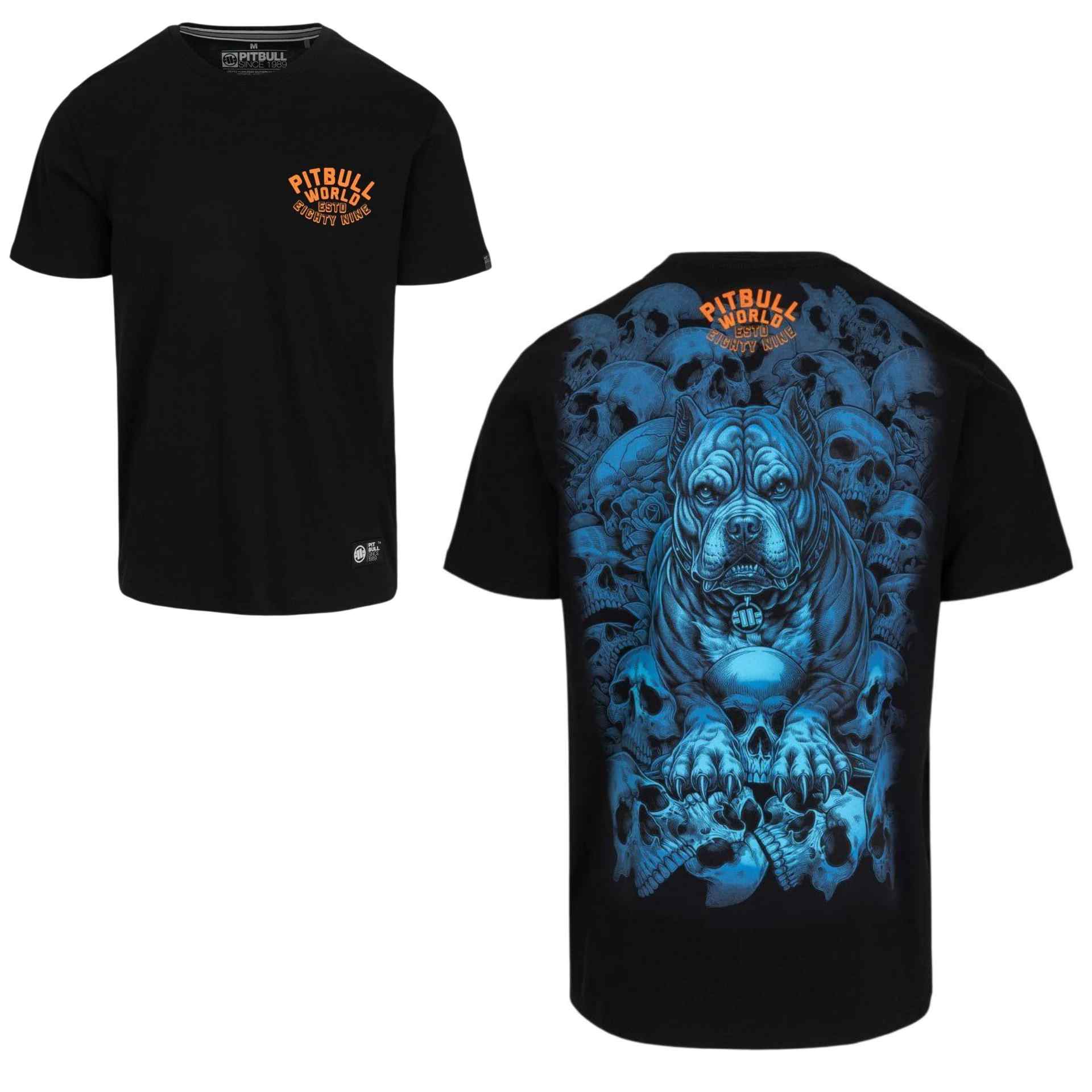 Pit Bull T-Shirt Guardian Angel Schwarz