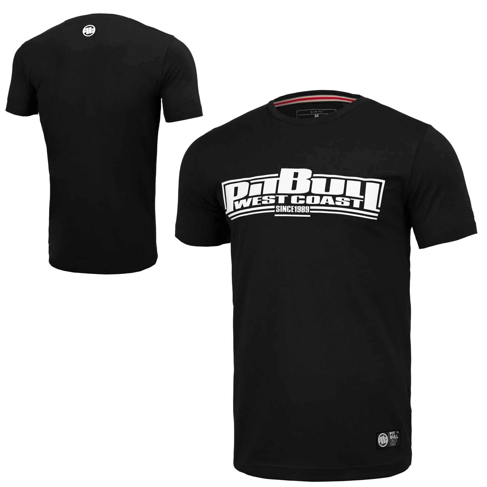 Pit Bull T-Shirt Classic Boxing Schwarz