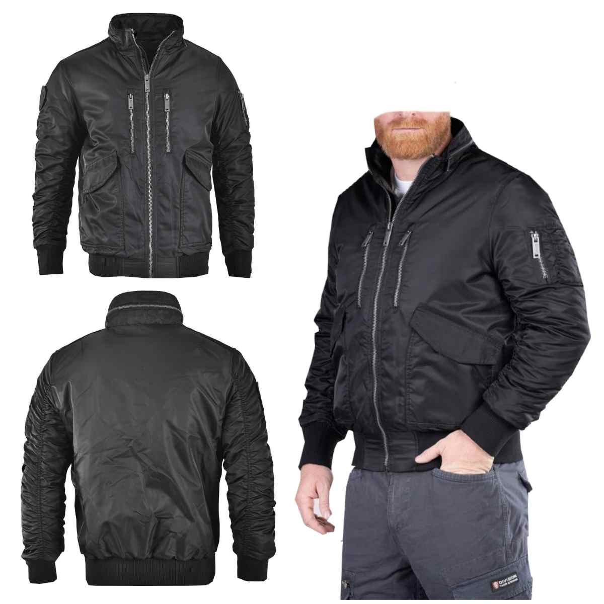 Thor Steinar Winterjacke Stetind Schwarz