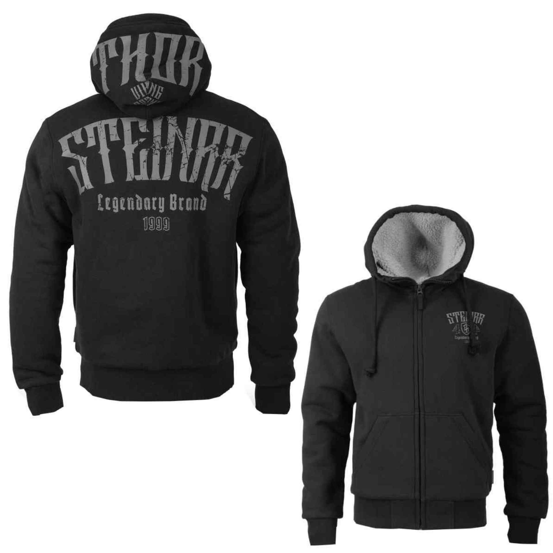 Thor Steinar Bondedjacke Kongeorn Schwarz