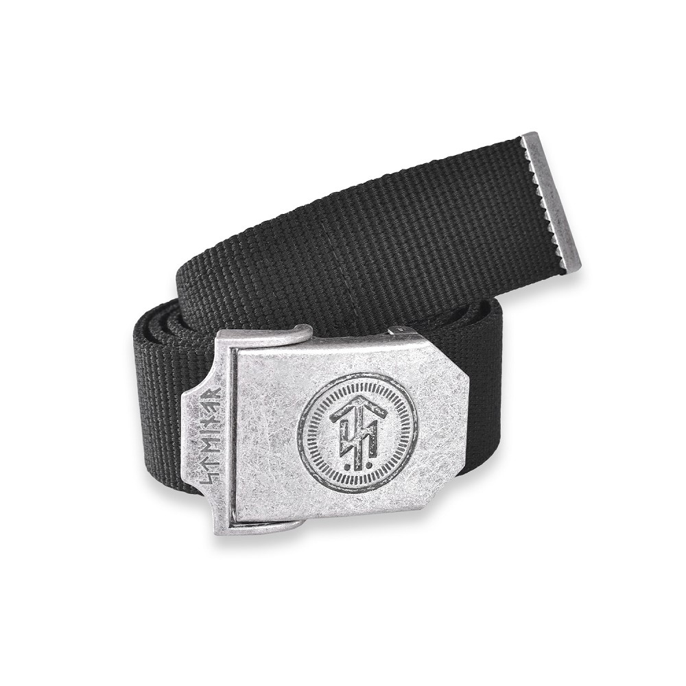 Thor Steinar Stoffgürtel Narvik Schwarz