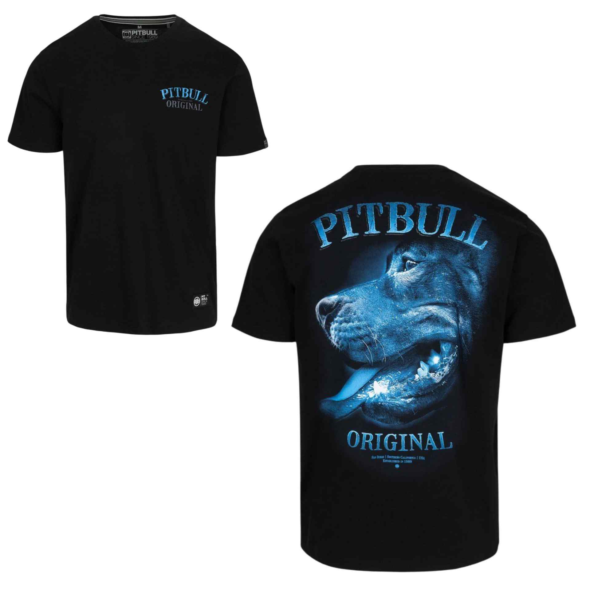 Pit Bull Herren T-Shirt Midnight Schwarz
