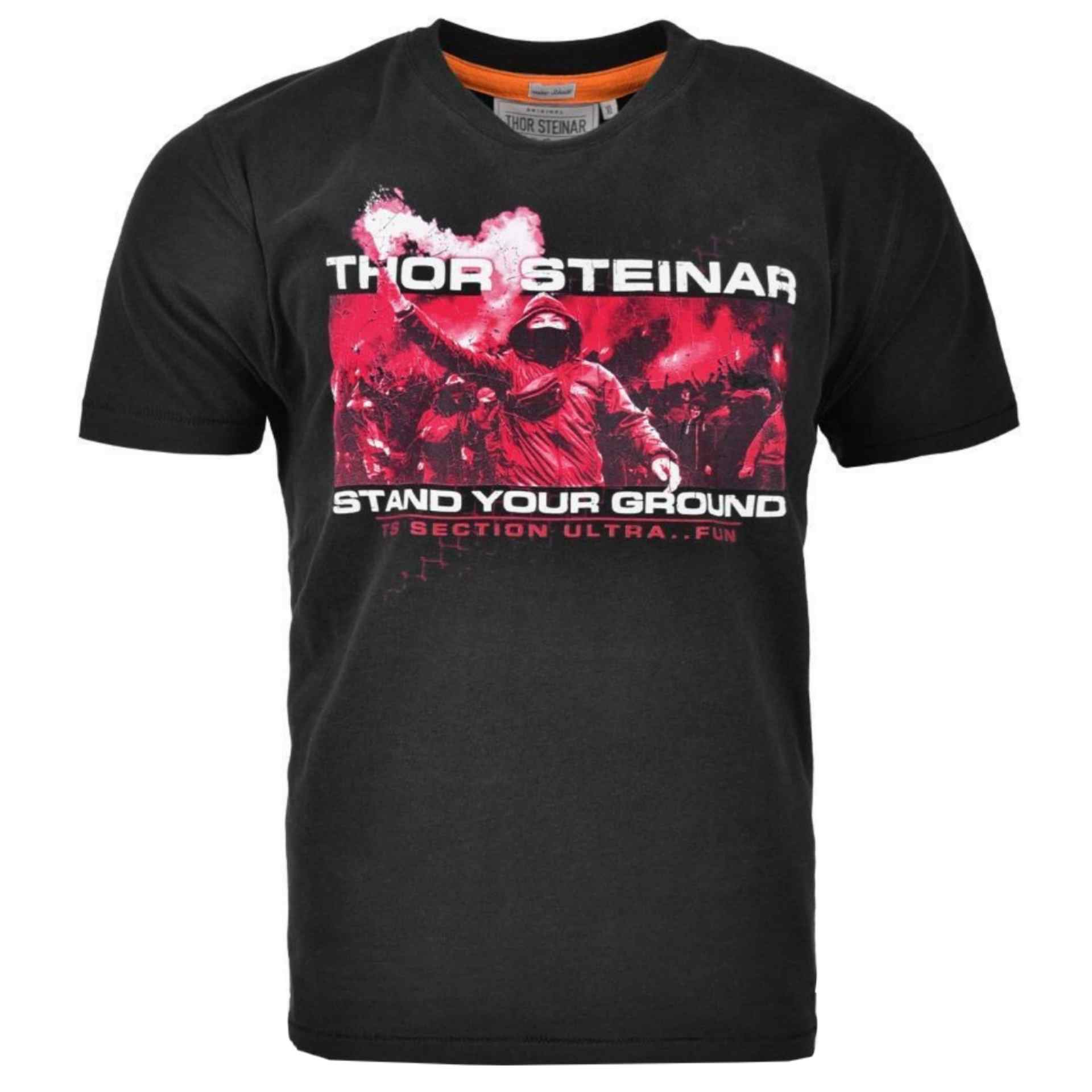 Thor Steinar Männer T-Shirt Ultra Fun Schwarz
