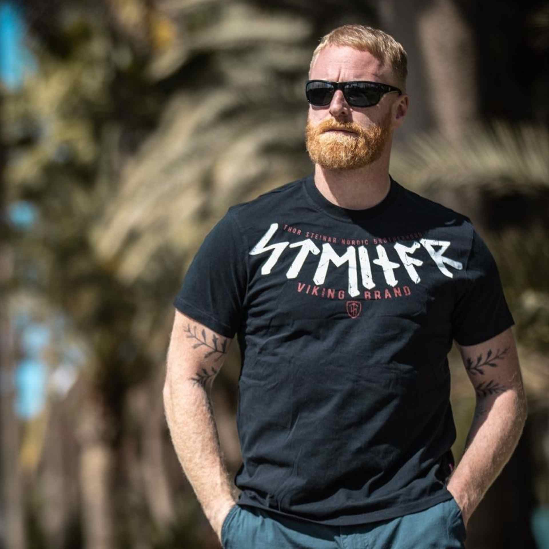 Thor Steinar T-Shirt Melkoya Schwarz